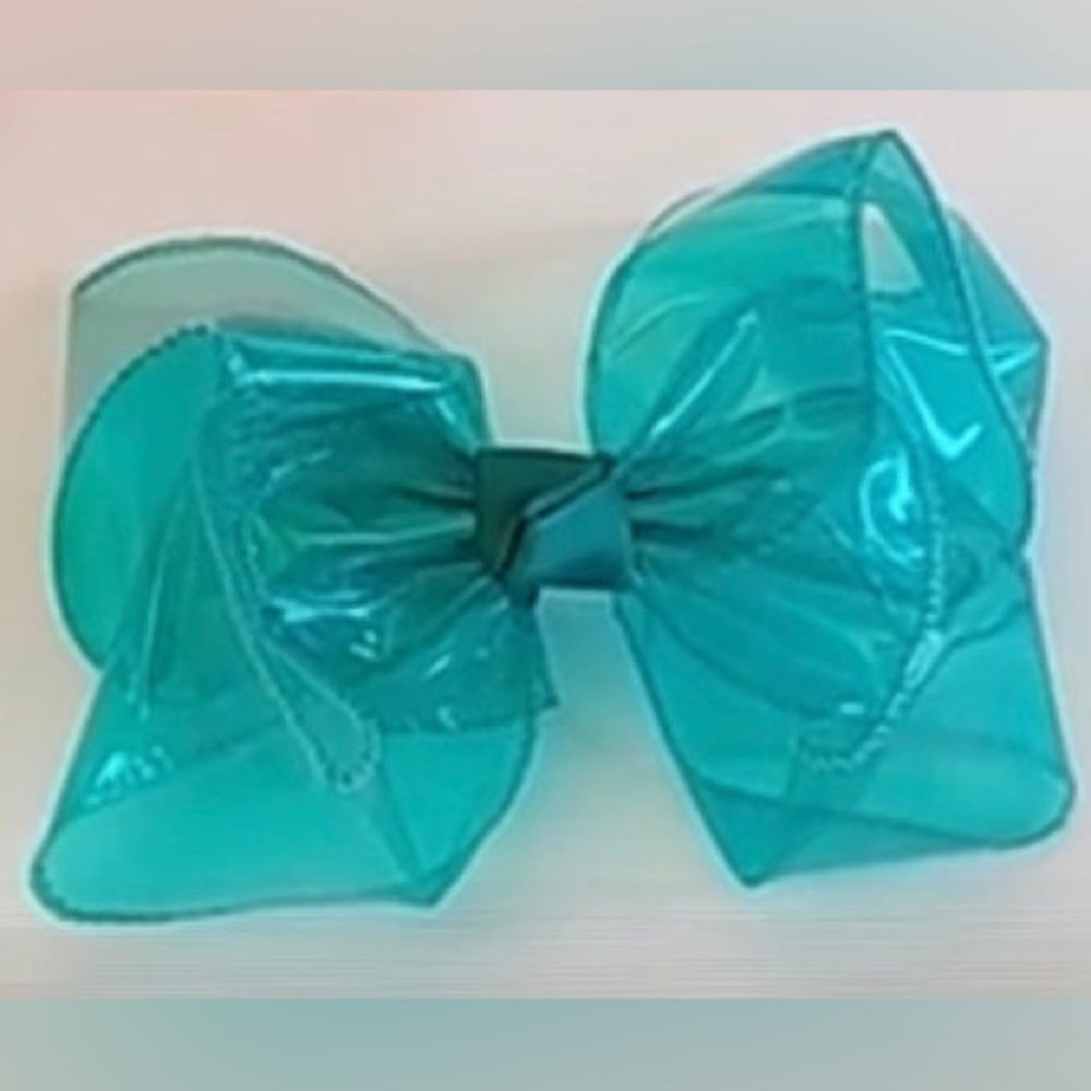 LARGE WATERPROOF JELLY HAIR BOW